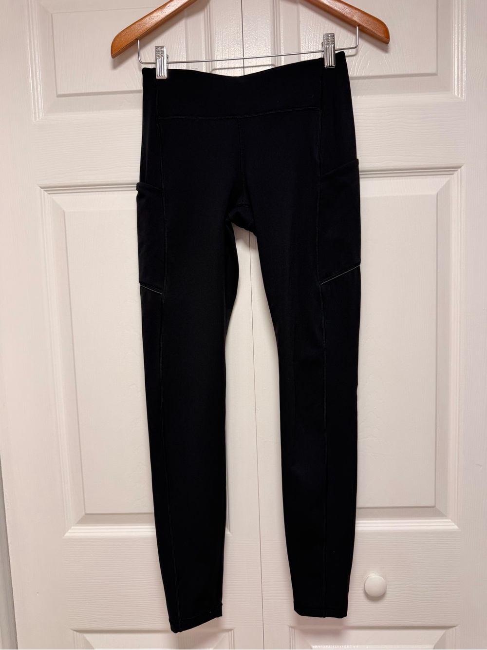 Lululemon Athletica Speed Up Leggings Black with Side Pockets Size 6 - Picture 4 of 8
